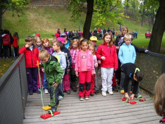 Sportovní dopoledne v broumovské Alejce