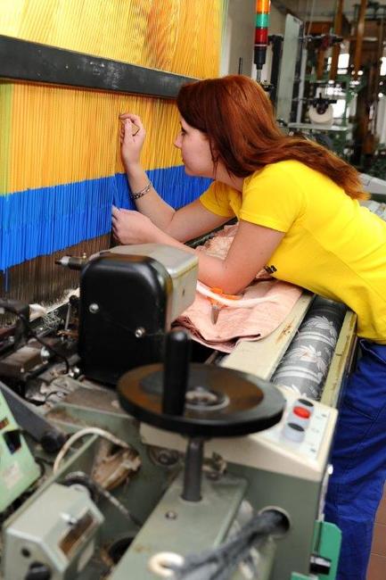 Učební obor Výrobce textilií, to je nejlepší cesta, jak získat práci v a. s. VEBA 