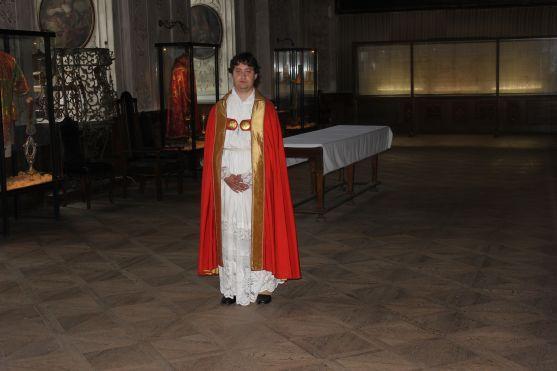 Historické postavy naposledy o prázdninách v broumovském klášteře