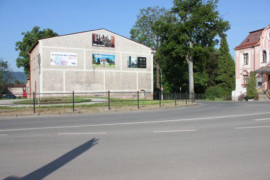 Bezpečnost chodců byla hlavní priorita Města Broumova při stavebních úpravách u vjezdu do centra 