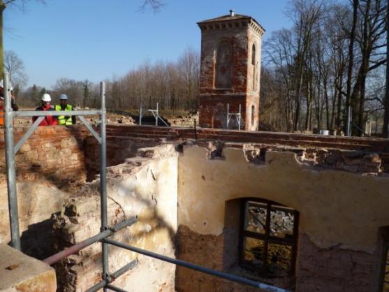 Klášter v Broumově má za sebou čtyři měsíce stavebních prací 