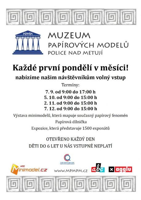 Září v Muzeu papírových modelů bude plné nových zážitků 