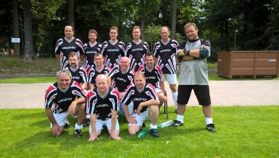 Fotbalový turnaj starých gard o Pohár Teplických skal vyhrál tým Broumova