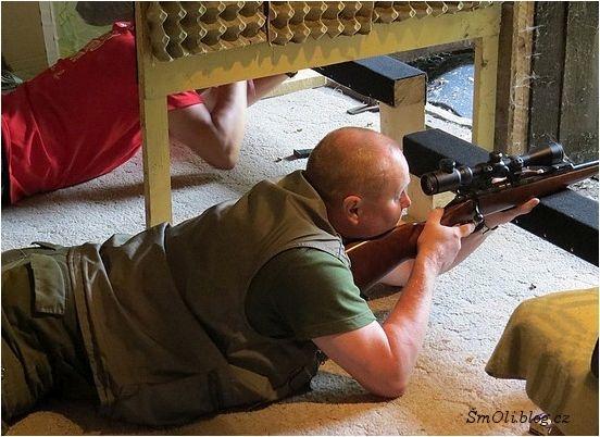 Na olivětínské střelnici se střílelo na lišku