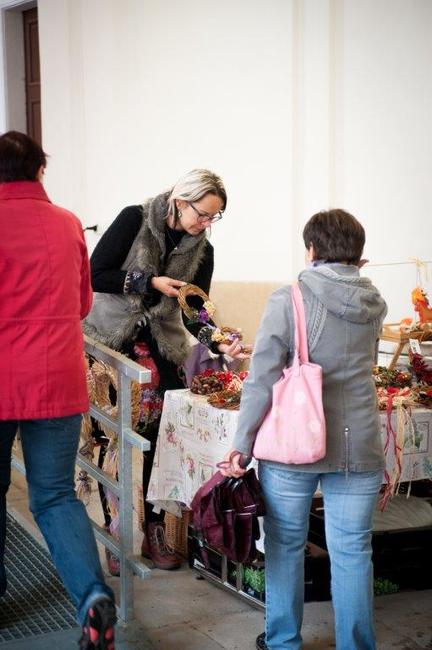 Sobotní dopoledne patřilo v klášteře vskutku Podzimnímu trhu