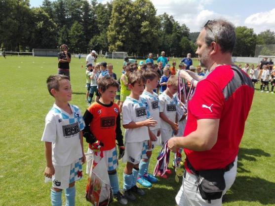 Nejmladší fotbalisté Broumova mají za sebou první mistrovskou sezónu v životě 