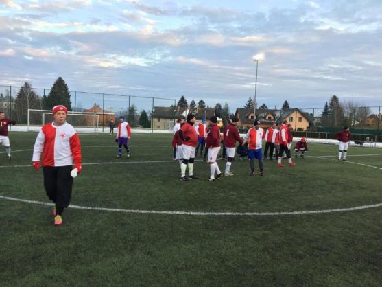 Třetí předsilvestrovské derby fanoušků pražských "S" 