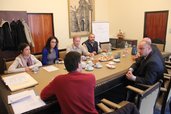 Broumovský starosta Jaroslav Bitnar přivítal srbskou delegaci