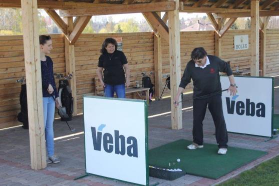 Na Dni otevřených dveří se ukázala řada talentovaných golfistek a golfistů