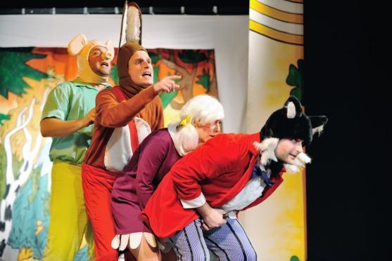 Pohádkový Čtyřlístek vyprodal divadlo do posledního místa