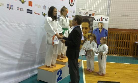 Gymnazistka Anna Freiwaldová se stala vicemistryní České republiky v judu