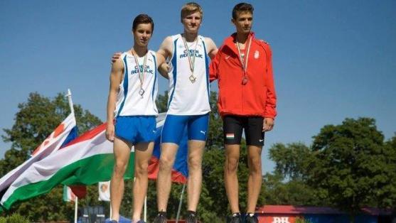 Štěpán Jirman z Broumova má před sebou slibnou atletickou kariéru