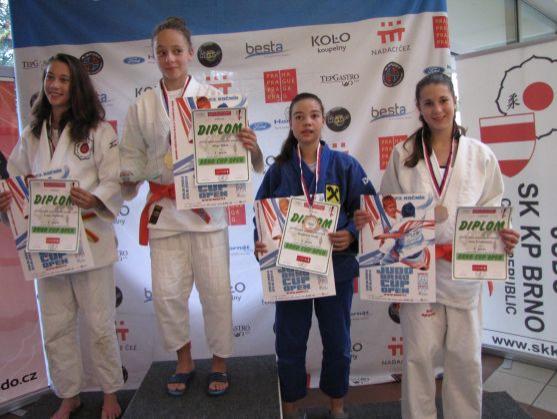 Judistka Anna Freiwaldová je oblastní přebornicí pro rok 2014