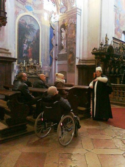 Broumov navštívila skupina uměleckého polsko-česko-ukrajinského plenéru