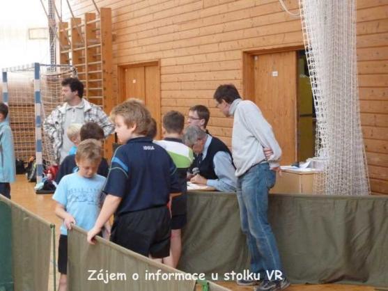 V Broumově se hrál bodovací turnaj mladšího žactva ve stolním tenise