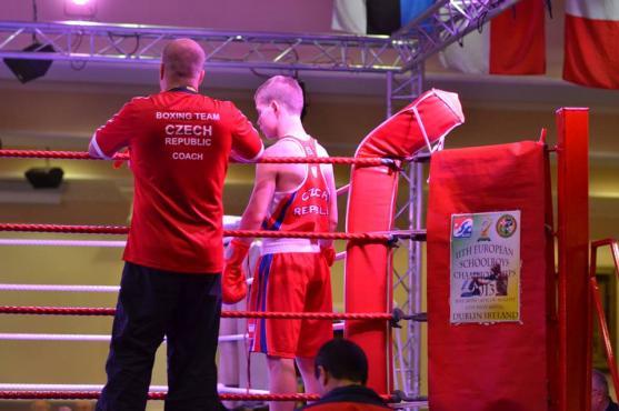 Broumovský boxer Jakub Šuda obsadil na Mistrovství Evropy v Dublinu 5. místo