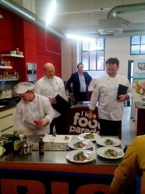 Studentka teplické hotelové školy byla čtvrtá na gastronomické soutěži Svačina roku s Rio Mare