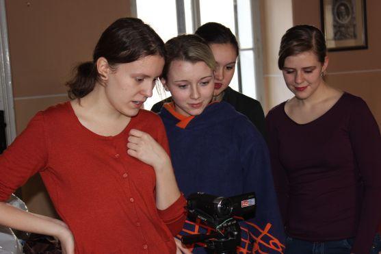 Studenti broumovského gymnázia si zahráli na filmaře