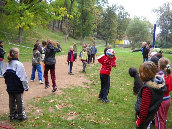Sportovní dopoledne v broumovské Alejce