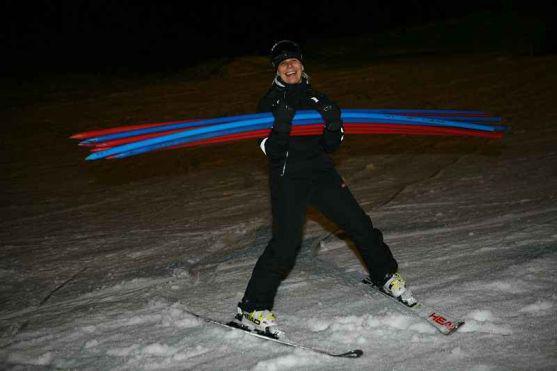 V Teplicích nad Metují se o víkendu jely dva závody v obřím slalomu - Teplický ProPadák a Mezinárodní mistrovství diskuze SNOW