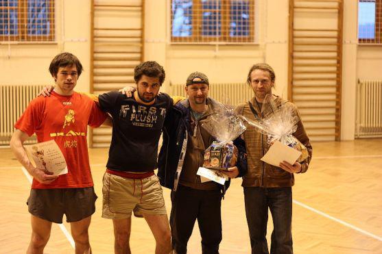 Neporažený Karel Gombarčík ml. se stal vítězem turnaje ve stolním tenise v Červeném Kostelci