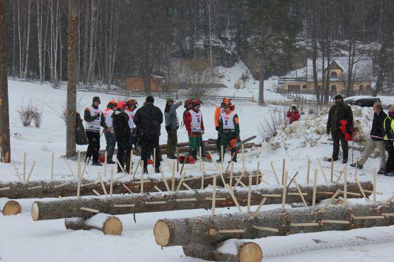 V Dolním Adršpachu si poměřili své schopnosti dřevorubci