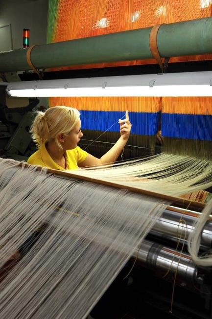 Učební obor Výrobce textilií, to je nejlepší cesta, jak získat práci v a. s. VEBA 