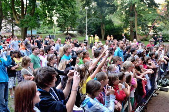 V Broumově vystoupila zpěvačka Ewa Farna 