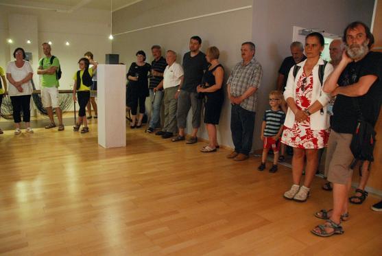 Pavel Frydrych: "Tahle výstava je to nejlepší, co kdy na Terase bylo." 