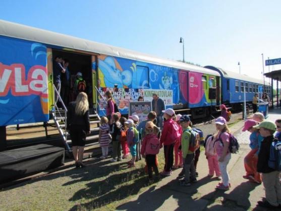 Na broumovském nádraží nabídne Kinematovlak den plný pohádek 