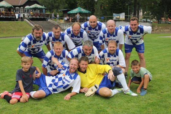 Fotbalový turnaj starých gard O pohár Teplických skal vyhrál podruhé Broumov