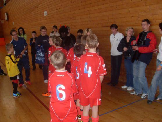 Starší přípravka Slovanu Broumov obsadila druhé místo v halovém fotbalovém turnaji O čertovský pohár