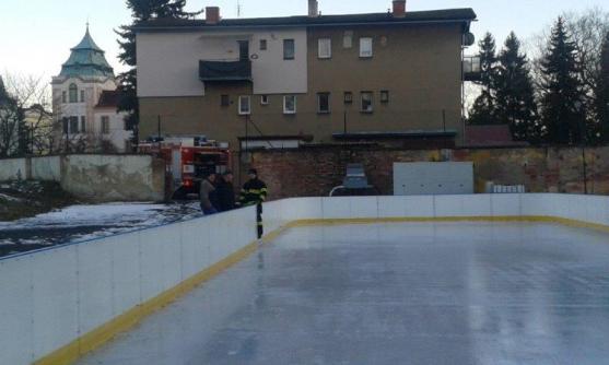 V Broumově se bruslí! Jsou k tomu ideální podmínky