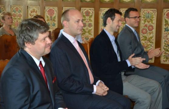 David Novotný převzal v Náchodě mimořádné ocenění za šíření dobrého jména města