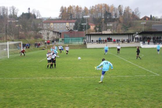 Čtyřmi brankami ve druhém poločase Broumov rozhodl o vítězství v derby nad Policí