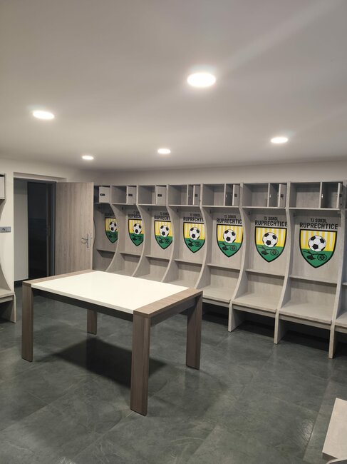 Nové kabiny oslavili fotbalisté v Ruprechticích drtivým vítězstvím