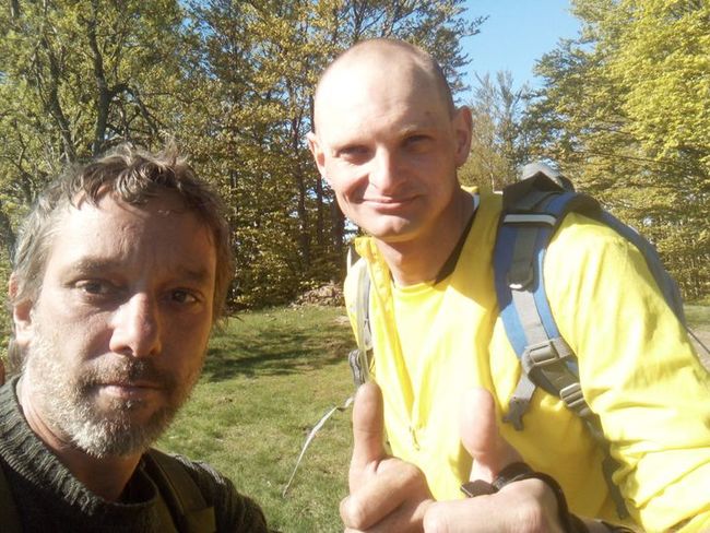 Broumovský chodec se blíží k nejvýchodnějšímu místu republiky