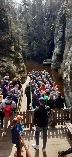 Broumovsko zaznamenalo extrémní nápor polských turistů