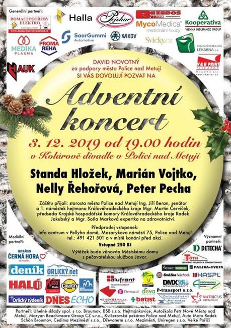 David Novotný zve na adventní koncerty