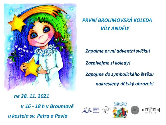 Aktuálně! První broumovská koleda víly Anděly