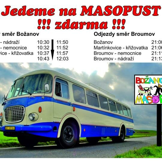 Kobyla, čert, bába i nevěsta. Začíná období masopustních taškařic