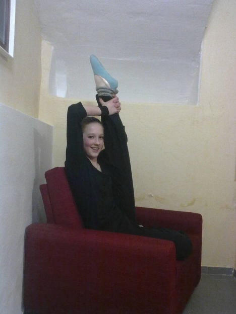 V Broumově vyrůstá nadějná baletka