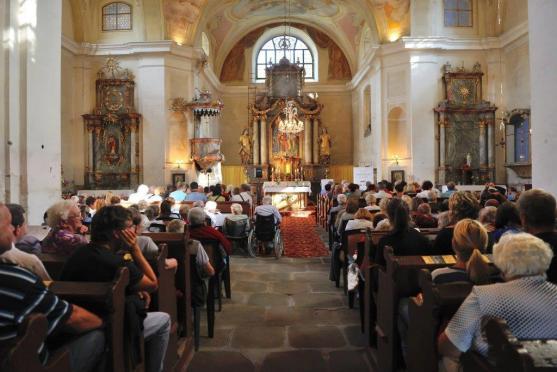 Pátý koncert festivalu Za poklady Broumovska nabídl varhanní koncert Aleše Bárty