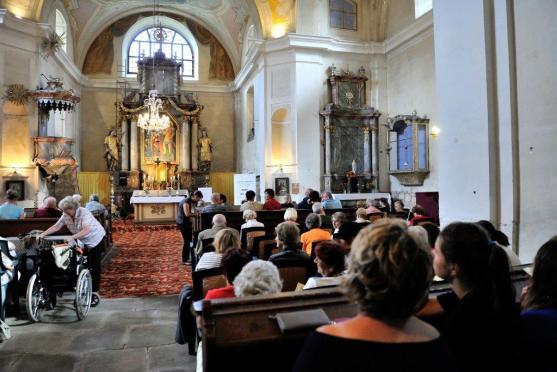 Pátý koncert festivalu Za poklady Broumovska nabídl varhanní koncert Aleše Bárty