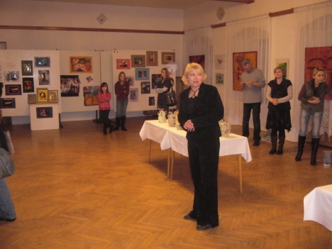 Zahájení výstavy výtvarných prací ZUŠ Broumov 