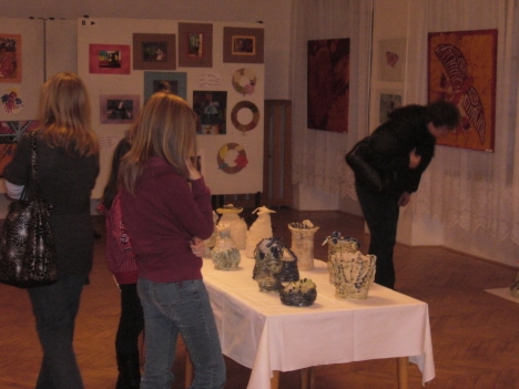 Zahájení výstavy výtvarných prací ZUŠ Broumov 