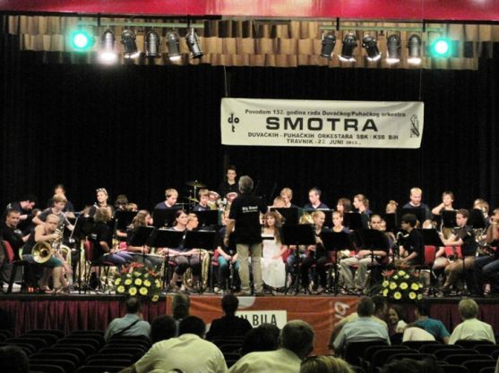 Polický orchestr Big Band dobyl hudbou Bosnu a Hercegovinu 