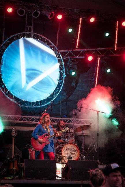 Zaplněný statek na festivalu Bigboš Křinice opět ovládla dobrá nálada