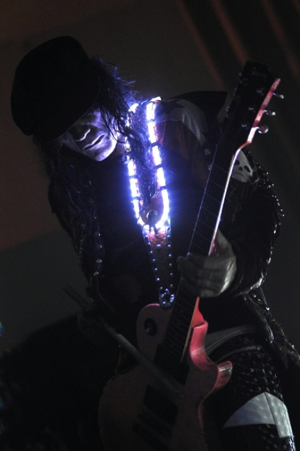 Americký rocker Adam Bomb hrál v Šonově