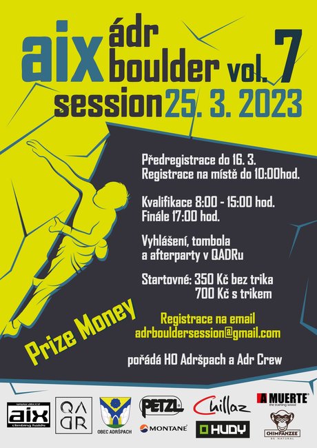 Nová boulderovka v Dolním Adršpachu je otevřena veřejnosti